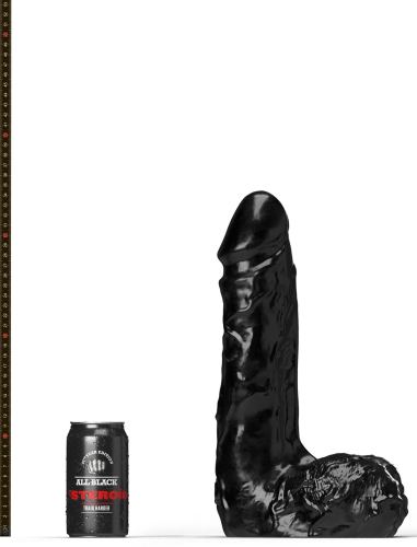 Dildo ABS18 Racket All Black Steroïd 28 x 9cm