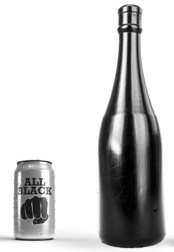 Dildo AB90 Champagne All Black 28 x 9.5cm