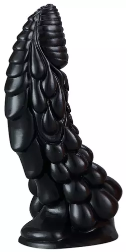 Dildo Phen M 18 x 7,5 cm Schwarz – 2/5
