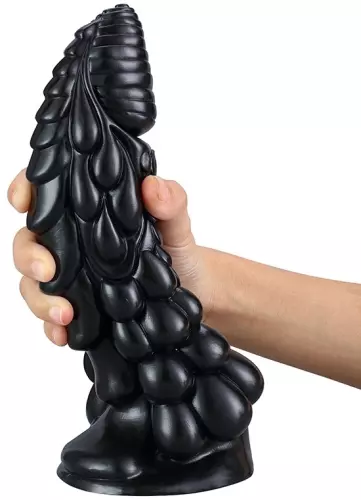 Dildo Phen M 18 x 7,5 cm Schwarz – 5/5