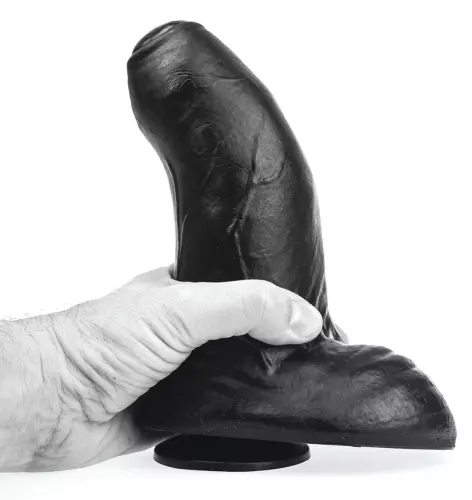 Frederick Black Dildo DP107B M 17 x 7.5cm – 2/4