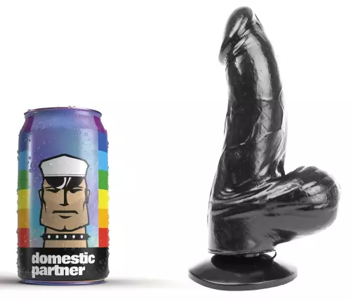 Dildo DP82B Grenadier Zwart S 12 x 5cm – 1/4