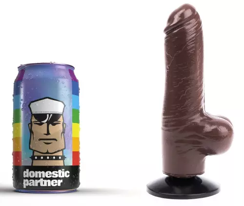 Dildo DP87BR FUNKER Bruin M 13 x 5cm – 1/4