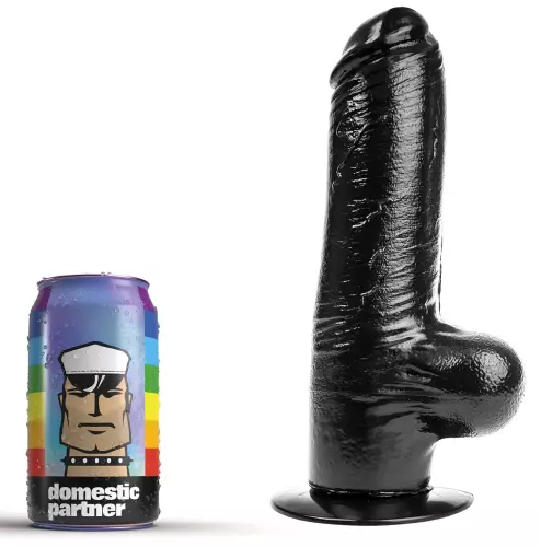 Dildo DP88B Funker Zwart L 16 x 6cm – 1/4