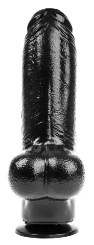 Dildo DP88B Funker Zwart L 16 x 6cm – 3/4