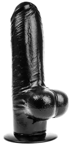 Dildo DP88B Funker Zwart L 16 x 6cm – 4/4