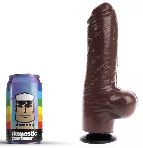 Dildo DP88BR Funker Brown L 16 x 6cm – 1/3