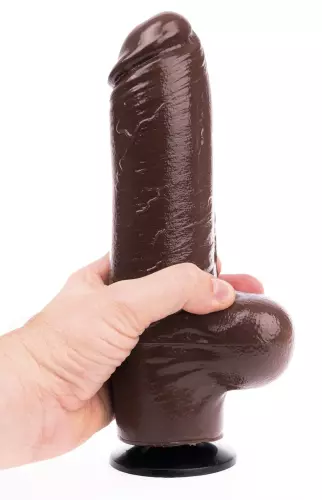 Dildo DP88BR Funker Brown L 16 x 6cm – 2/3