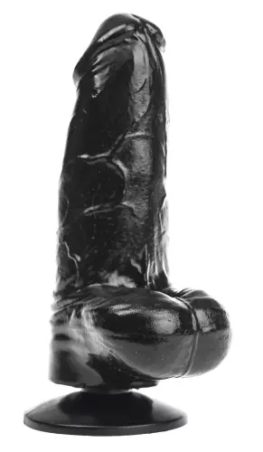 Dildo DP90B Panzer Black S 12 x 5cm – 4/4