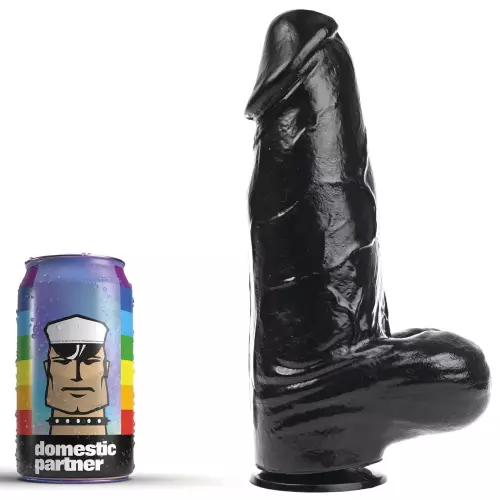 Dildo DP92B Panzer Zwart L 18 x 7.5cm – 1/5