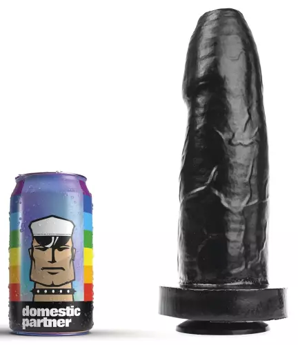 Dildo DP96B Dieter Black L 21 x 7.5cm – 1/3