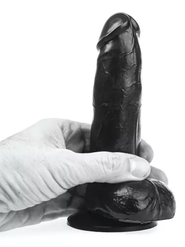 Dildo DP98B Wilhelm Zwart S 13 x 4 cm – 2/4