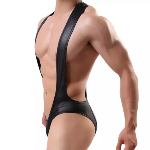 Rugloze Singlet Totomoto Zwart – 2/3