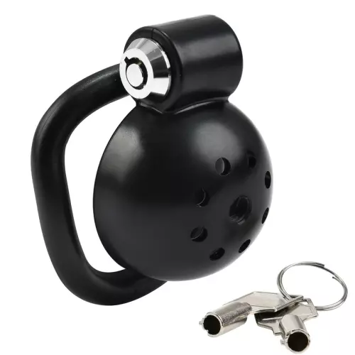 Kooi Round Lock 4 x 3.5 cm Zwart – 1/4