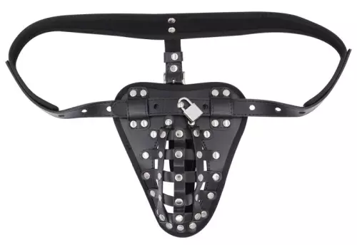 Belt Full Black Chastity Belt – 2/4