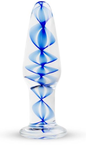 Glasplugg Nr. 23 - 10,5 x 3,2 cm
