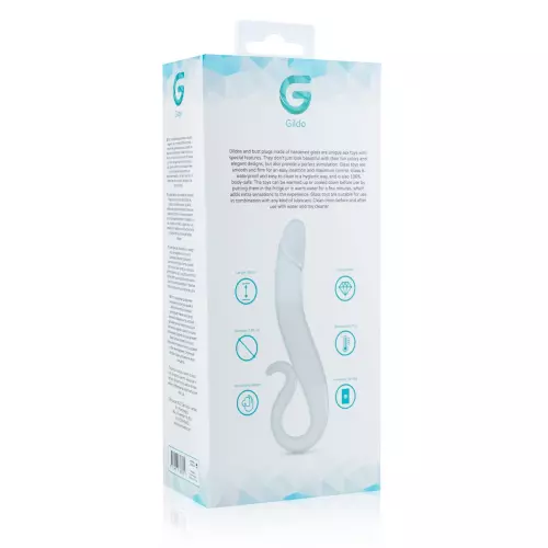 Glass Dildo No. 14 - 18 x 2.6 cm – 5/7