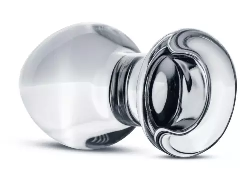 Glazen Plug nr. 26 - 9 x 4.3 cm – 3/16