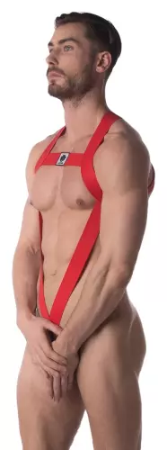 Body Harnas Ikem Rood – 3/4