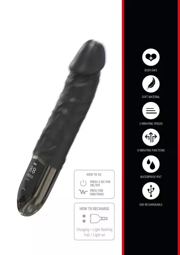 Vibrator Analdildo Power 14 x 3,9cm – 7/7