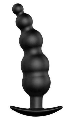 Prostatastimulator Silikon Schwarz 11 x 2,9 cm