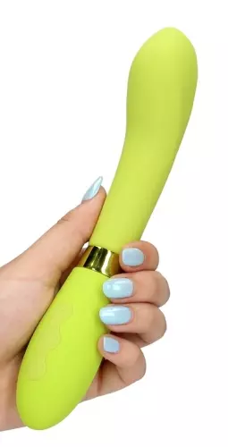 Vibrator G-Spot Vibrator 20,5 cm Grün – 8/8