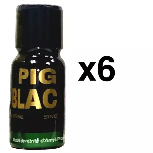 Pig Black 15ml x6 – 1/3