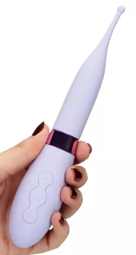 Stimulator with Vibrating Tip Tip Vibrator 20 cm Purple – 9/9