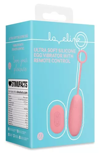 Oeuf vibrant sans fil Egg Soft Vibrator 8 x 3.3 cm Rose – 2/9