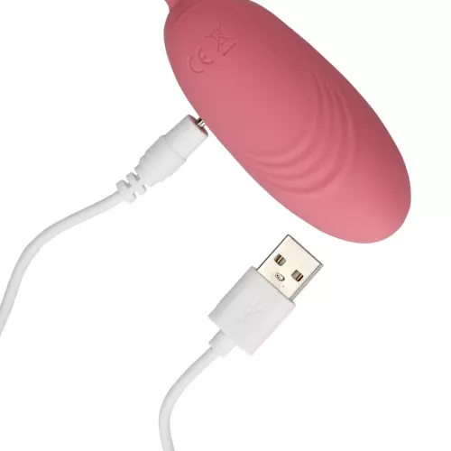 Oeuf vibrant sans fil Egg Soft Vibrator 8 x 3.3 cm Rose – 9/9