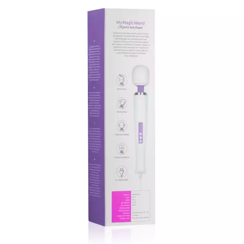 Vibrator My Magic Wand - Kopf 58mm Violett – 8/8