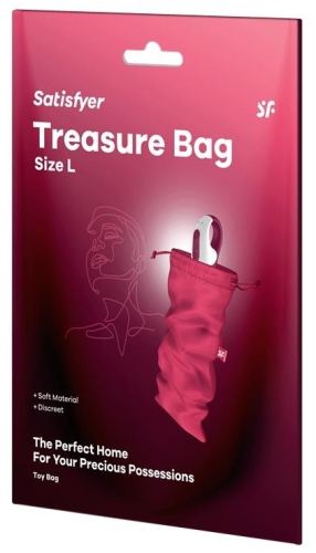 Pochette de Rangement Treasure Bag L Rose