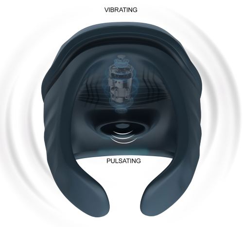 Masturbateur vibrant Nova 7 Pulsations