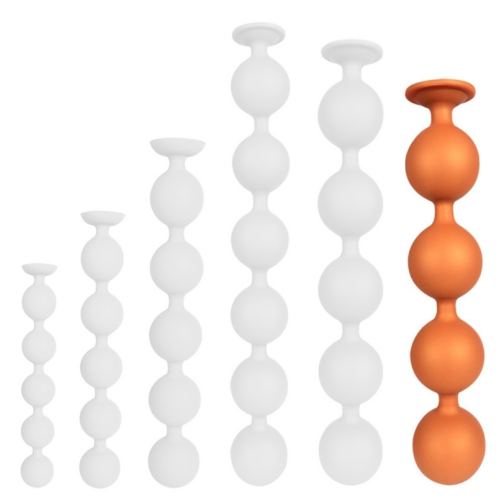 Boules anales Bulby Butt XXXL 45 x 8.7 cm Orange