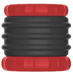 Ballstretcher Soqlo 35 mm - Height 5 cm Black-Red – 1/4