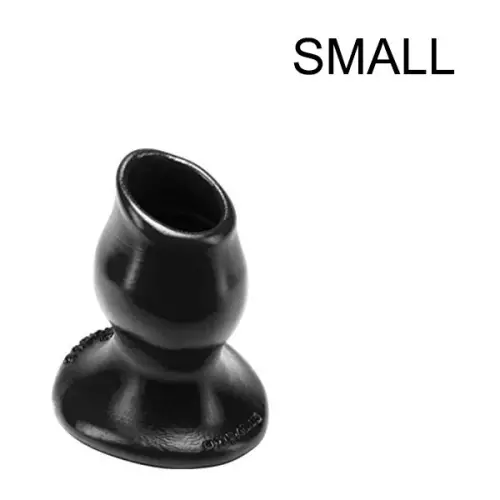 Plug Tunnel Pig-Hole schwarz Small - 7 x 4,5 cm – 3/17