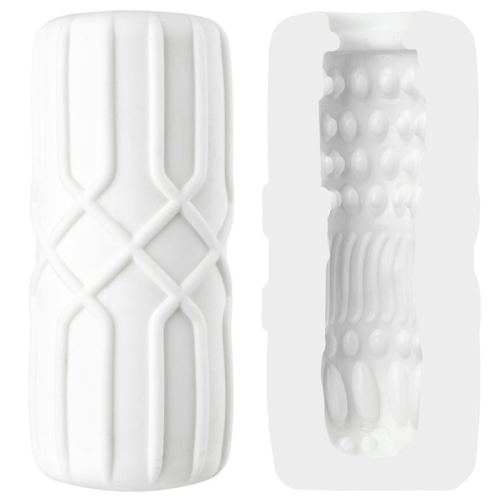 Masturbateur Wavy Blanc