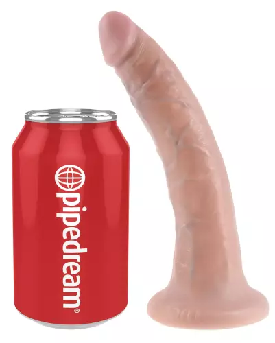 Dildo King Cock 18 x 4 cm Fleischfarben – 1/4