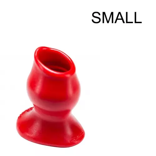 Plug Tunnel Pig-Hole rot Small - 7 x 4,5 cm – 3/6