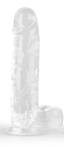 Ass Tunnel Plug Silikon Transparent Extra-Large 9 x 7 cm – 9/9