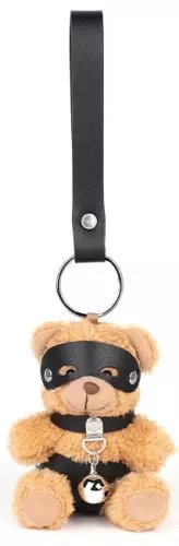 Beari Bell Plush Bear Keychain Black – 1/10