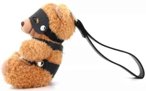 Beari Bell Plush Bear Keychain Black – 7/10