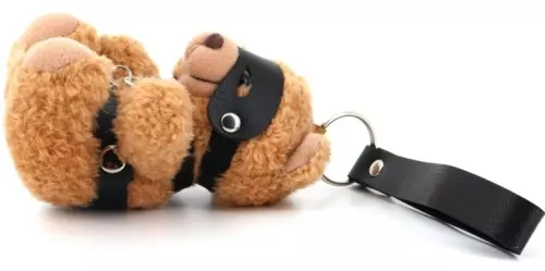 Beari Bell Plush Bear Keychain Black – 10/10