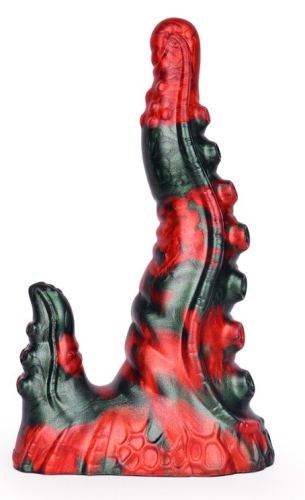 Gode Bukolix 16 x 5cm Noir et Rouge