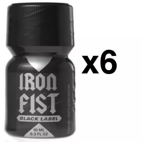 IRON FIST BLACK LABEL 10 ml x6 – 1/2