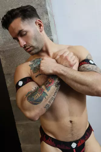 Armbänder Equalizer Schwarz-Rot – 8/12
