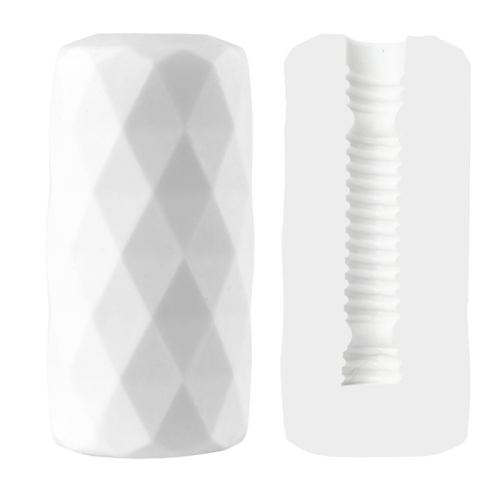 Masturbateur souple DIAMAL Surface striée 14cm