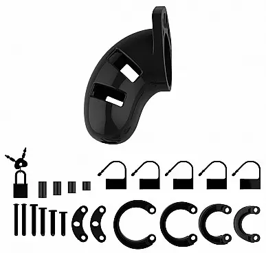 Keuschheit ManCage Modell 01 9 x 4,2cm – 3/4