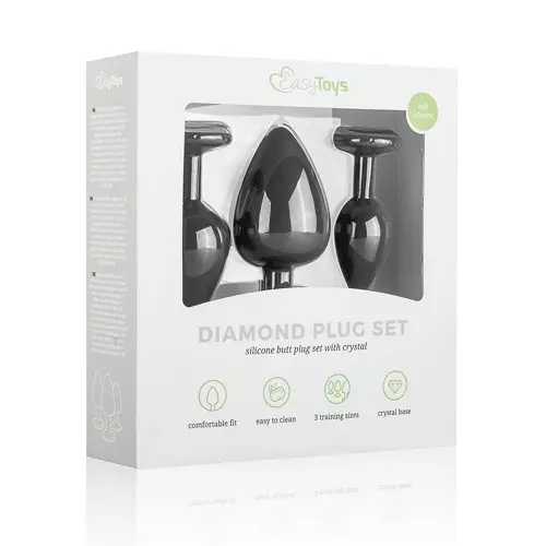 Set aus 3 Schmuck-Plugs – 2/6