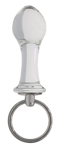 Plug en verre Roundy Glass S 8 x 3.5cm